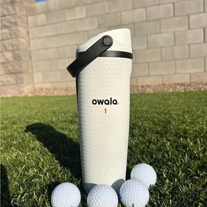 Owala Golf Water Bottle in White